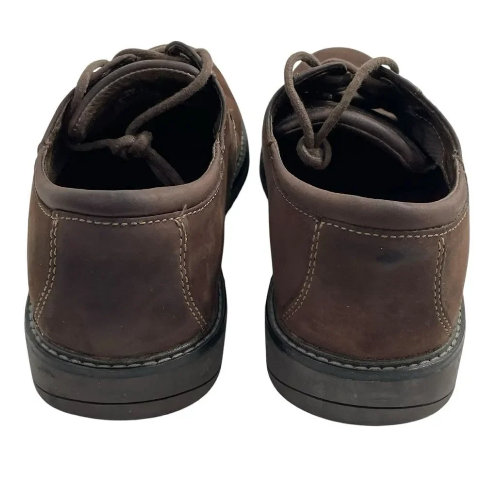 Sperry Topsider Men’s Brown Leather Lace-up Oxford Size‎ 9 Waterproof Shoes